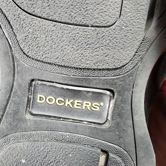 Dockers Men's Black Leather Dress Casual Loafer Shoes Size 10.5 - Picture 9 of 10